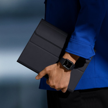 Case med tastatur på iPad Pro 12.9 '' 2018-2021 Brilliance Sort