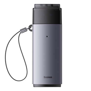 Adapteris SD / TF USB Lite sērijas karšu lasītājs Gray