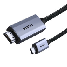 Adaptateur de câble câble haute définition série USB-C - HDMI 2.0 4K 60Hz 2m Noir