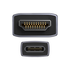 Káblový káblový adaptér série vysokého rozlíšenia USB-C - HDMI 2.0 4K 60Hz 2M čierna