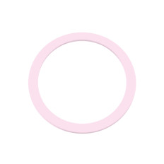 Metal magnetisk ring til smartphone pink telefon
