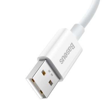 Superior σειρά καλωδίου Supervoc USB-ένα καλώδιο για USB-C 65W 1M White