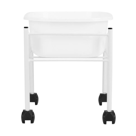 Vassoio pedicure bianco Simple — vista frontale
