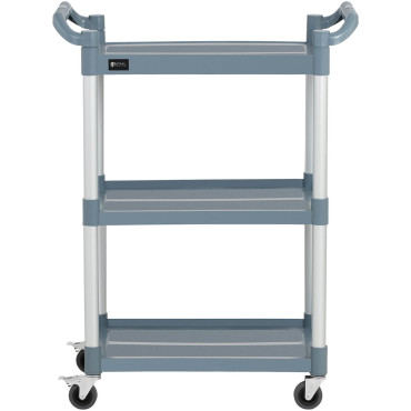 Una tarjeta de camarero Catering Plástico 3 estantes 630 x 400 mm a 90 kg
