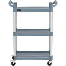 Een kelner-kaart Catering Plastic 3 planken 630 x 400 mm tot 90 kg