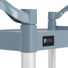 Een kelner-kaart Catering Plastic 3 planken 630 x 400 mm tot 90 kg