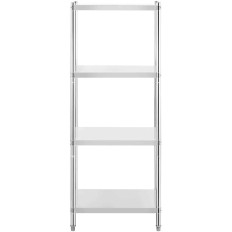 Gastronomisk lagermetallhylla upp till 200 kg 70 x 60 x 180 cm