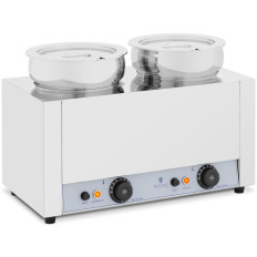 Bemar Electric Heater Soups for Chocolate Fondue 1000 in 2 x 7 L