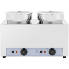 Bemar Electric Heater Soups for Chocolate Fondue 1000 in 2 x 7 L