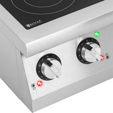 Indukcijas virtuve 4 degļa regulējams 6000 W