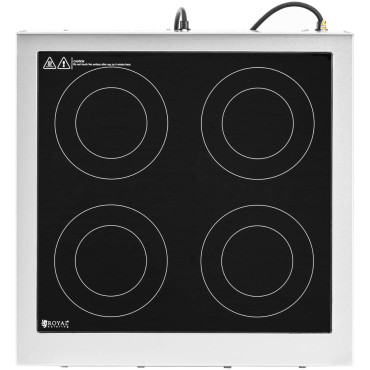 Indukcinė virtuvė 4 Degiklis reguliuojamas 6000 W