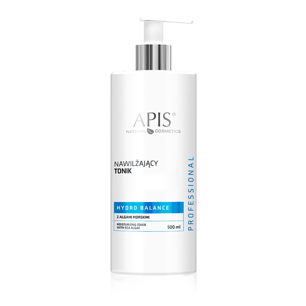Apis hydro balance moisturizing tonic with sea algae 500ml — front view