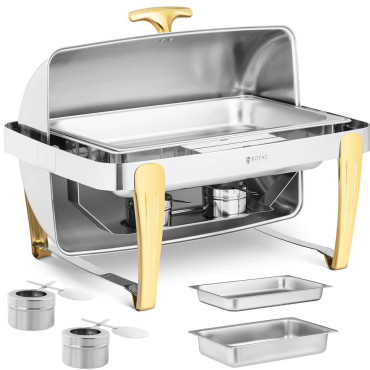 Prato de mesa para pasta com Rolltop Gn 1/1 9 L Cobertura