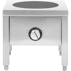 Élelmiszeri széklet Induktív Wed. 29,5 cm 400 V 5000 W