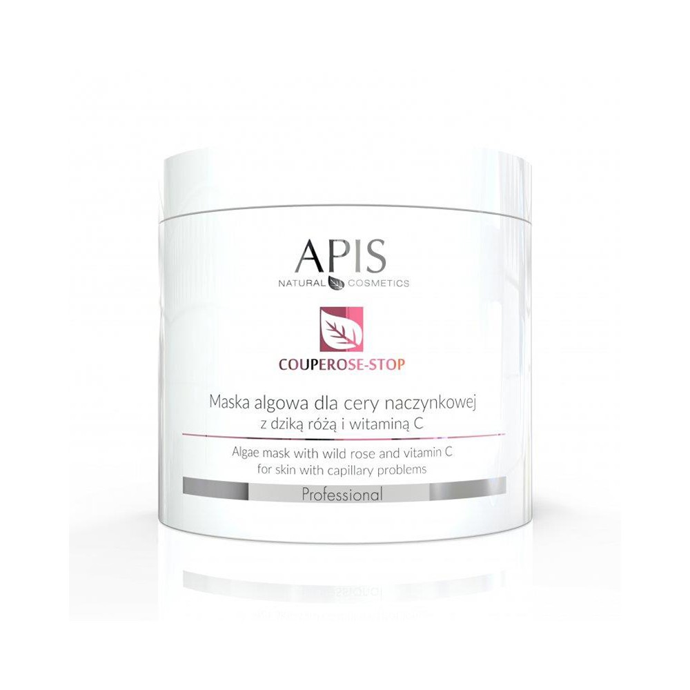 Apis Couperose-Stop Algermask för Couperosehud 250 g — framsida