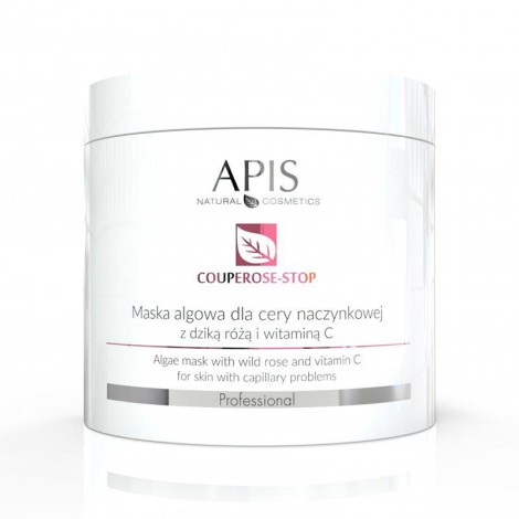 Apis couporose- stop algae mask for couperose skin 250g — front view