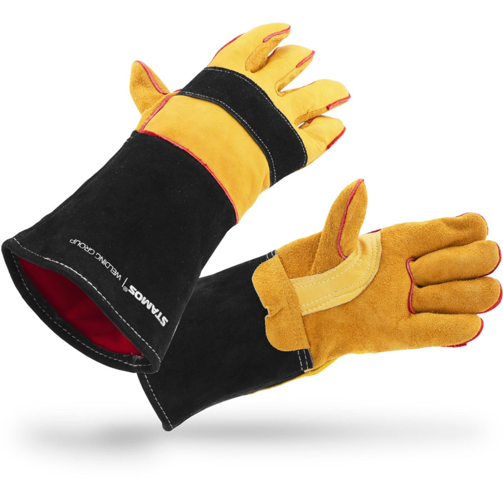 Metināšanas cimdi Protective Ādas mig TIG Size XXL Metināšanas cimdi Protective Ādas mig TIG Size XXL