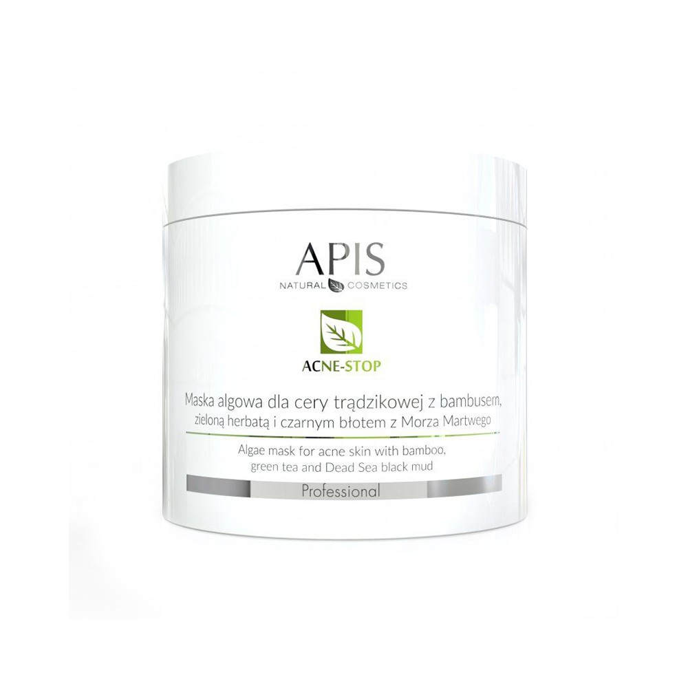 Apis acne-stop μάσκα φυκιών για επιδερμίδα με ακμή 250g — προβολή από μπροστά