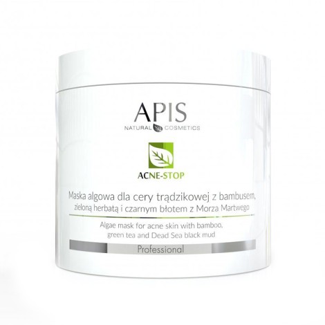 Apis Acne-Stop algae maska za problematičnu kožu sklona aknama 250g — pogled sprijeda