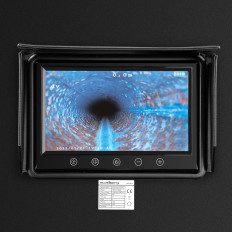 Endoscope camera diagnostische inspectie in koffer 12 LED TFT 9 inches SD 30 m