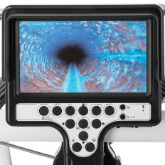Endoscoop Diagnostic Camera Inspectie 12 LED LCD 7 inch SD 30 M