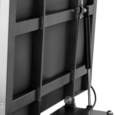 Nástenná stupnica s externým displejom 55 x 45 cm 150 kg / 50 g