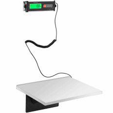 Wall scale with an external display 55 x 45 cm 300 kg / 100 g