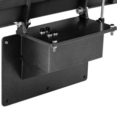 Scala a parete con display esterno 55 x 45 cm 300 kg / 100 g