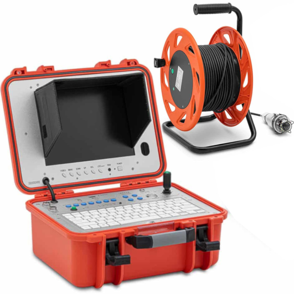 Endoscope Diagnostična kamera 18 LED LCD 10 palcev SD 20 m