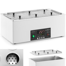 Εργαστήριο λουτρό νερού 6 Τοπικές 5-100c 22.5 L