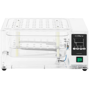 Laboratorievattenbad. Genomskinlig 5-100C 9 liter