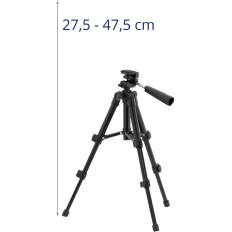 Tripod Tripod kameran Cross Laser 27.5-47.5 Cm lanka 1/4 '' '