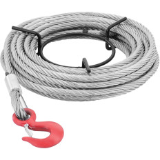 Touw slepen. Handwitch. Hand lier 20 m 3200 kg