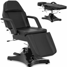 Cosmetische fauteuil voor massage Bergamo Massage - zwart