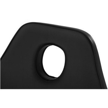 Cosmetic armchair for Massage Bergamo massage - black