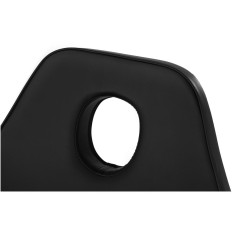 Cosmetische fauteuil voor massage Bergamo Massage - zwart