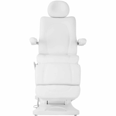 Poltrona cosmética para massagem tatuagem spa vellleti - branco