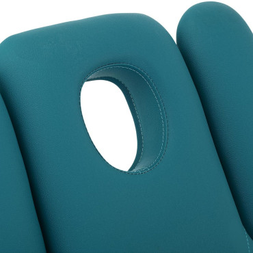 Posteljna kozmetična tabela za električno masažo 3 motorje 250 kg Nantes - Turquoise