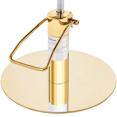 Friseur von Barber. Kosmetik mit einem Fußhocker Physa Filey - Grau mit Gold