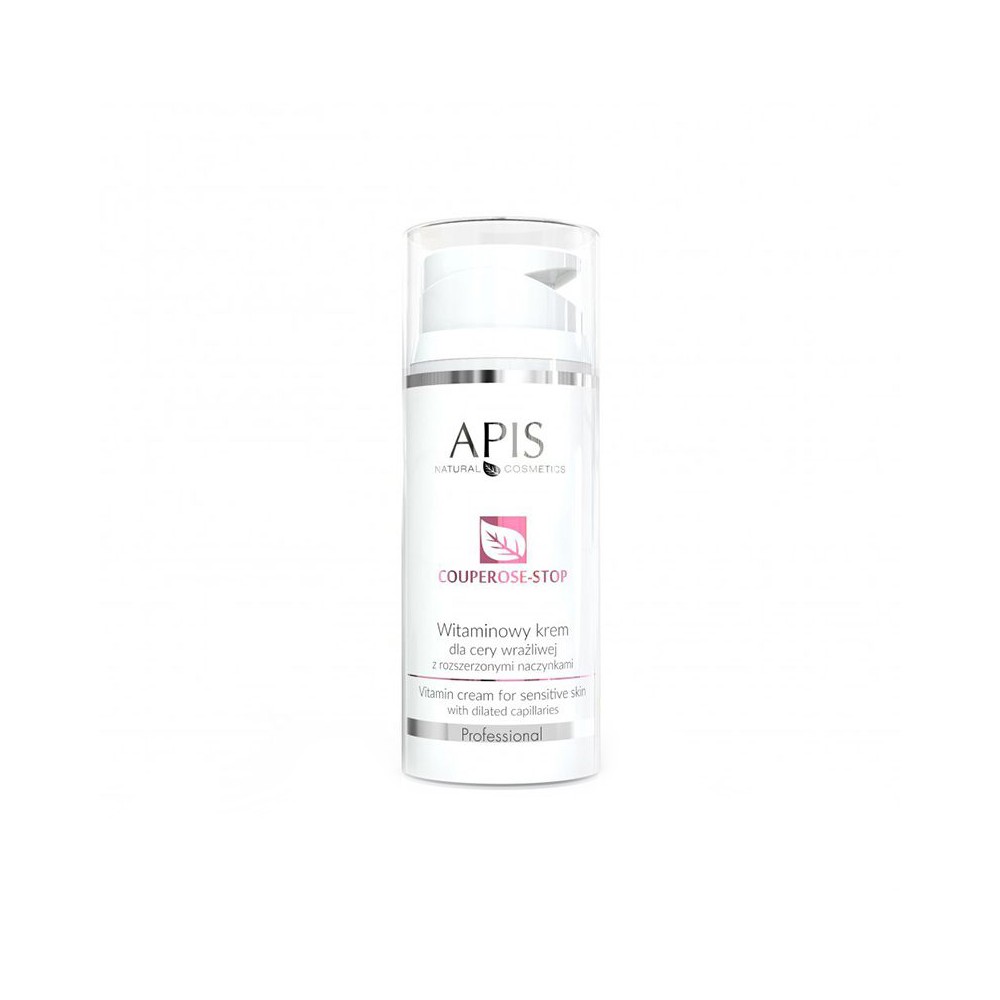 Apis couperose -stop vitamin cream for couperose skin 100ml — front view