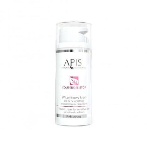 Apis Couperose-Stop Vitamincrème för Couperosehud 100 ml — framsida