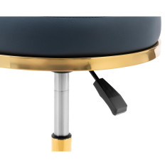 Forgó kozmetikai széklet kerekeken Physa Casoria - Navy Golden