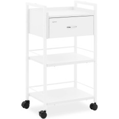 Eleditore cosmetico Fingerbread 1 cassetto 3 ripiani 47 x 33 x 84 cm - Bianco