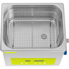 Vaskemaskin Ultrasonisk Bath LED Purifier 10 L 240 W