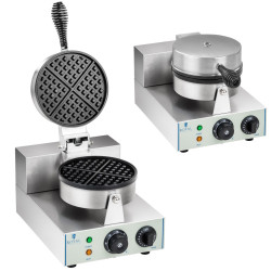 Ronde wafel enkele teflon...