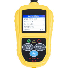 Diagnostický skener tester pre automobily OBD2 8-18 V VIN / ID / CVN / PCM / ECU