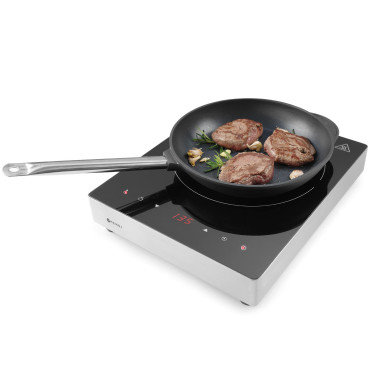 Induktion Pan Profi-Linie mit Aluminiumguss mit Titan-Mi 320 mm - Hendi 629345