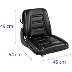 SEAT UNIVERSAL TARCHAIR Reguleeritav traktori traktori niittele 46 x 42 cm