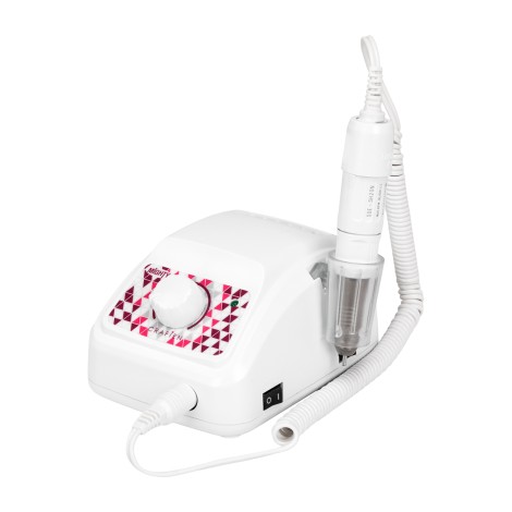 Saeyang Nail Drill Machine Marathon Mighty White + SH20N — front view