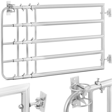 Gate Gate Betesmark för Grim Justerbar 150 - 400 cm